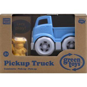 Green Toys Mini Pick-Up Truck Blue, Tough Recycled Plastic Made in USA